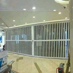 成都商場(chǎng)PVC折疊門 店鋪折疊門定制