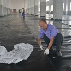 沼氣池HDPE防滲漏土工膜 地下室防潮 倉(cāng)庫(kù)防滲  地下室頂部耐根穿刺  廠房屋頂防滲