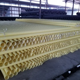 宜賓|瀘州pvc排水管批發(fā)200*4.0，通信用pvc-u雙壁波，紋管dn110廠家
