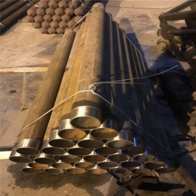114*6壁厚無(wú)縫管不定尺加工打樁鉆孔鋼花管車絲配送