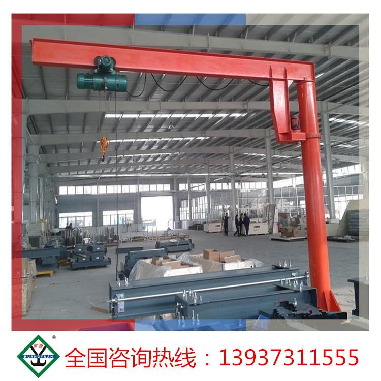 定做2噸電動小型立柱式懸臂吊 可移動式0.5t四川懸臂起重機(jī)廠家
