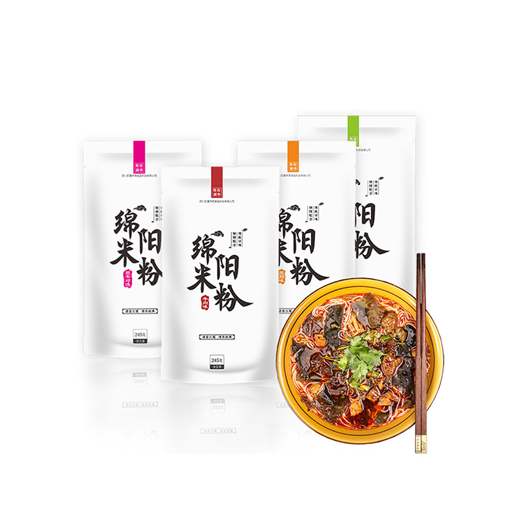 即食速食 綿陽(yáng)米粉貼牌 綿陽(yáng)老開元米粉 吃在途中