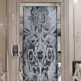 四川墻體彩繪房地產(chǎn)壁畫(huà) 酒店裝飾畫(huà) 藝術(shù)抽象墻畫(huà)