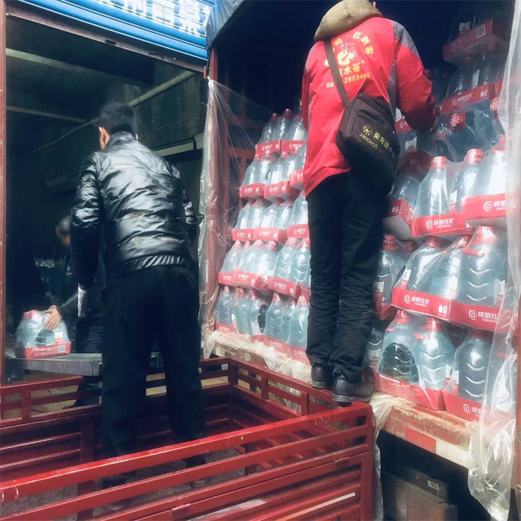 南充送水 桶裝水純凈水批量配送 定點定期配送
