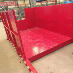 抽屜式建筑懸挑卸料平臺 施工作業(yè)缷料鋼平臺