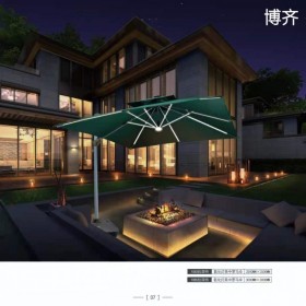 成都高檔戶外遮陽別墅露臺led燈維加斯土豪金燈條大羅馬傘 成都廣告?zhèn)?/></a><div><a href=
