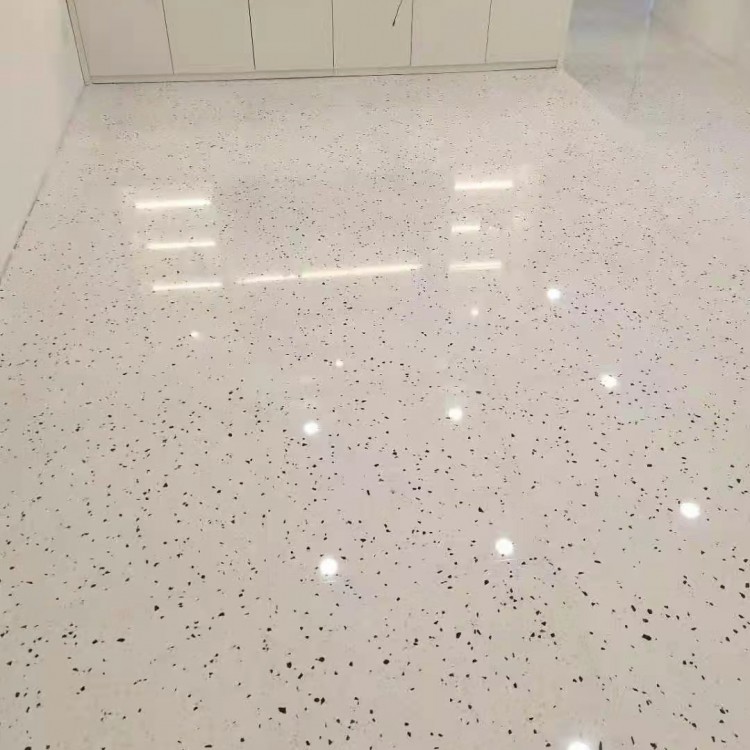 防靜電水磨石地板磚 成都彩色水磨石地磚廠家 定制無機(jī)水磨石