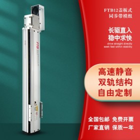 蓋板半封閉式同步帶模組 直線(xiàn)模組 皮帶式滑臺(tái)FTB12系列