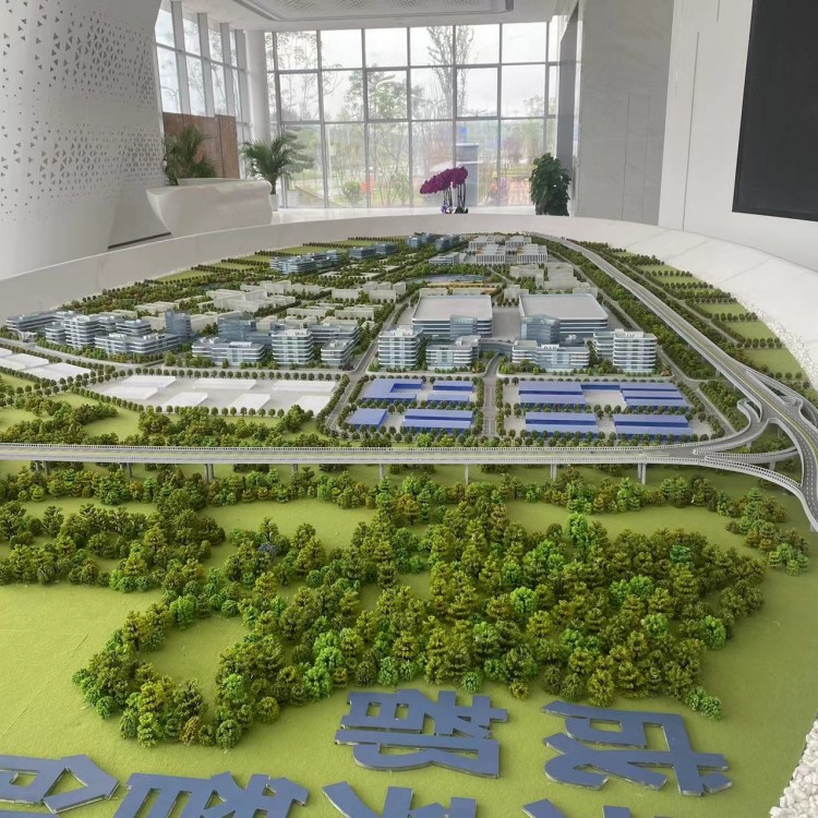 園區(qū)沙盤模型 壁掛區(qū)位模型制作 電動多功能廠家供應