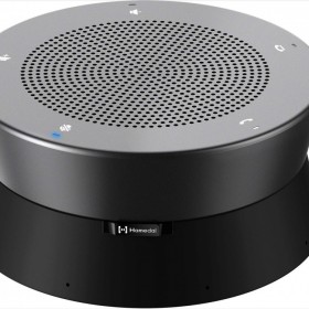 耳目達Hamedal A20視頻會議全向麥克風 可級聯(lián)桌面USB音箱揚聲器 遠程網(wǎng)絡騰訊云釘釘飛書會議全向麥