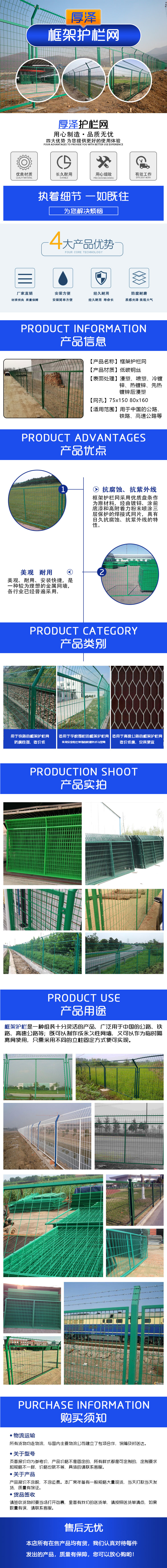 框架護欄網