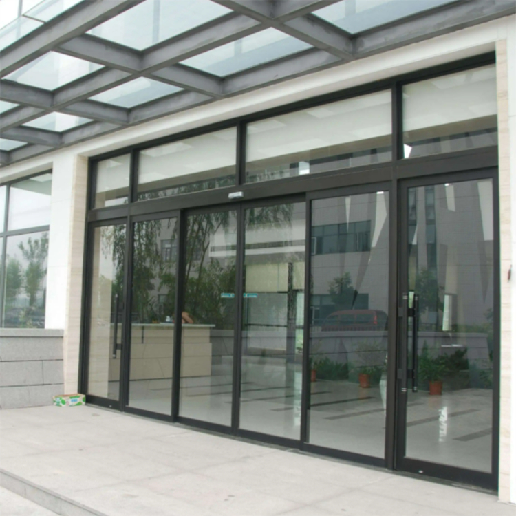 金美創(chuàng)意自動(dòng)感應(yīng)門施工 酒店商場訂制玻璃自動(dòng)門
