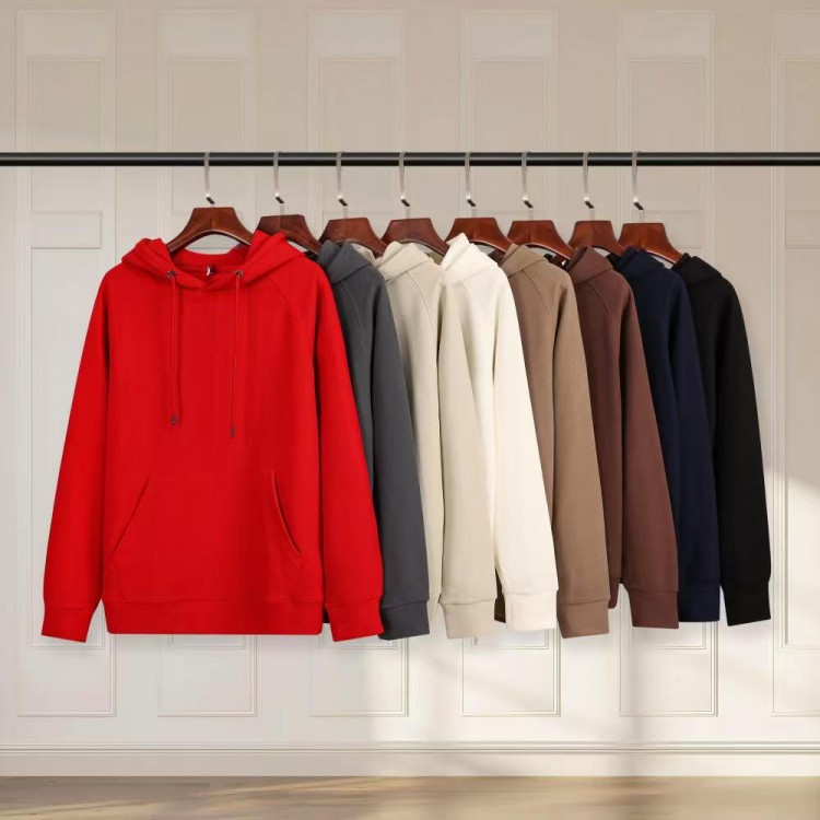 JQ 衛(wèi)衣套頭加絨3812棒球服批發(fā) 佳綺服裝定制生產(chǎn)廠家