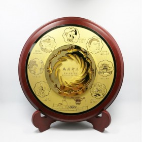 太陽神鳥禮品 紀(jì)念擺盤定做廠家批發(fā)價(jià)格