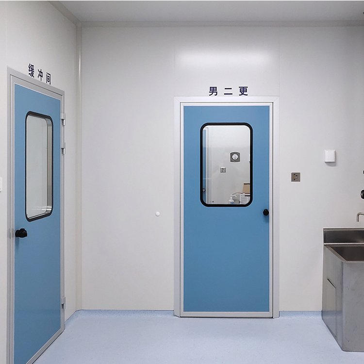 鋼制凈化門 無塵車間潔凈門 實(shí)驗(yàn)室手術(shù)室電動(dòng)氣密門