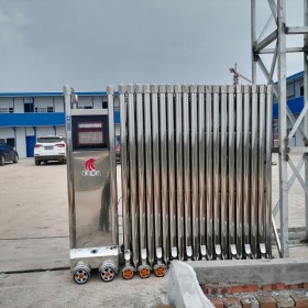 捷鷹科技不銹鋼電動(dòng)伸縮門 伸縮門廠家 自動(dòng)伸縮門廠家 自動(dòng)伸縮門
