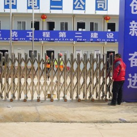電動(dòng)門伸縮門滾動(dòng)顯示屏設(shè)置  捷鷹科技電動(dòng)門伸縮門