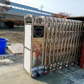 捷鷹科技電動伸縮門的作用和特點(diǎn)  捷鷹科技電動門伸縮門