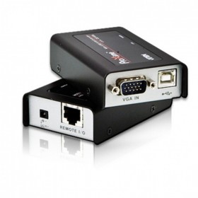 ATEN 宏正 四川成都 KVM服務(wù)分銷商 CE100 USB KVM信號(hào)延長(zhǎng)器,遠(yuǎn)近2組控制端,延長(zhǎng)100米 CE100-AT-Z