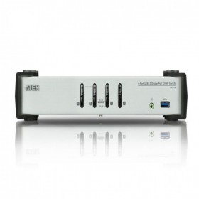 ATEN 宏正 四川成都 KVM 分銷服務(wù)商 CS1914 4端口USB 3.0 DisplayPort 多電腦切換器 KVM、USB與音頻獨立切換 熱插拔 CS1914-AT-Z