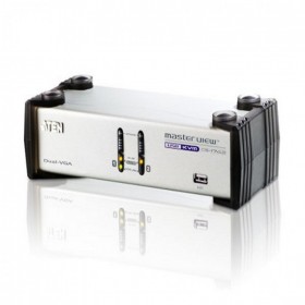 ATEN 宏正 CS1742 2端口USB VGA KVM多電腦切換器 支持音頻輸出功能