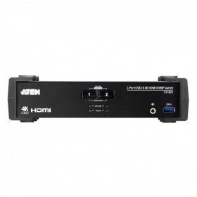 ATEN CS1822 2端口USB 3.0 4K HDMI KVMP 多電腦切換器