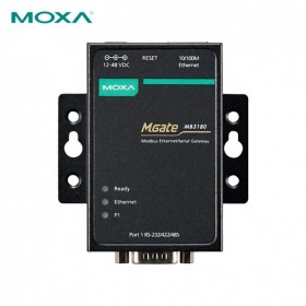 摩莎 MOXA IT解決方案商 MGate MB3180網(wǎng)關(guān) 1口標(biāo)準(zhǔn)Modbus