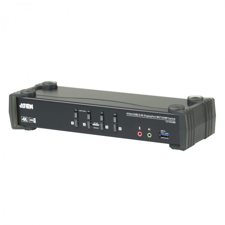 ATEN 宏正  四川總代理 CS1924 4端口 USB3.0 DisplayPort KVMP多電腦切換器 CS1924-AT-Z