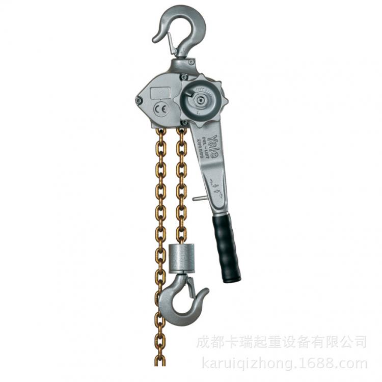 環(huán)鏈?zhǔn)职夂J德國(guó)進(jìn)口耶魯D95型手扳葫蘆防震過(guò)載快速裝載