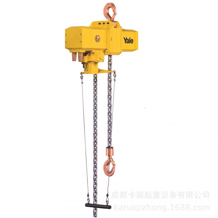 德國(guó)原裝進(jìn)口耶魯CPA型氣動(dòng)環(huán)鏈葫蘆集成小車無(wú)限次啟動(dòng)煤礦應(yīng)用