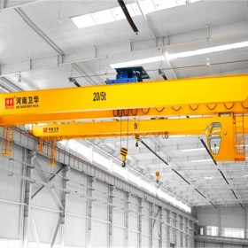 四川廣元地區(qū)10噸行吊 龍門吊 歐式雙梁起重機 環(huán)鏈電動葫蘆