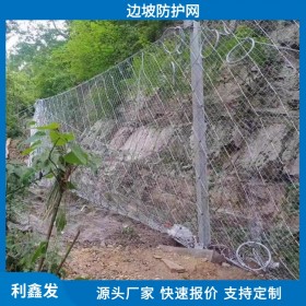利鑫發(fā)-主動(dòng)邊坡防護(hù)網(wǎng)廠-礦山修復(fù)-護(hù)坡鐵絲網(wǎng)