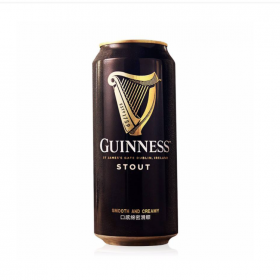 健力士精釀黑啤酒愛爾蘭原裝進口黑啤 鮮啤 聽裝440ml*24聽
