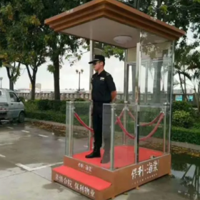 站臺崗?fù)ぞ皡^(qū)公園收費(fèi)亭小木屋 經(jīng)久耐用移動崗?fù)?地鐵站可移動崗?fù)? onmouseover=