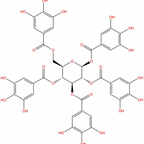 【麥德生】【分析標(biāo)準(zhǔn)品】1,2,3,4,6-O-五沒(méi)食子酰葡萄糖  14937-32-7 20mg/支 HPLC＞99% 克級(jí)現(xiàn)貨供應(yīng) 順豐包郵 支持貨到付款 廠家直銷(xiāo)