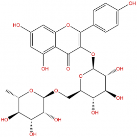 【麥德生】【分析標(biāo)準(zhǔn)品】山奈酚-3-O-蕓香糖苷；煙花苷 17650-84-9 20mg/支 HPLC＞99% 現(xiàn)貨供應(yīng) 順豐包郵 支持貨到付款 廠家直銷(xiāo)