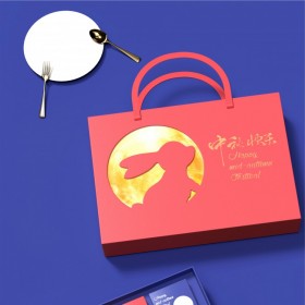 美克包裝高檔月餅包裝紙箱定做 覆膜禮盒定制 免費(fèi)設(shè)計(jì)
