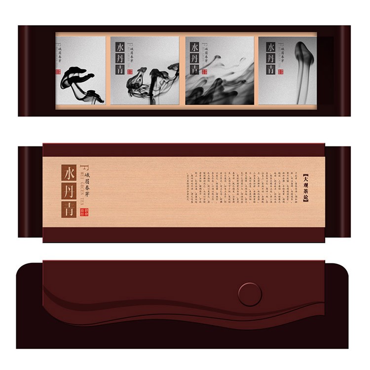 有創(chuàng)新茶的包裝設(shè)計 茶葉包裝禮品盒設(shè)計 黃永玉為酒鬼酒設(shè)計的外包裝