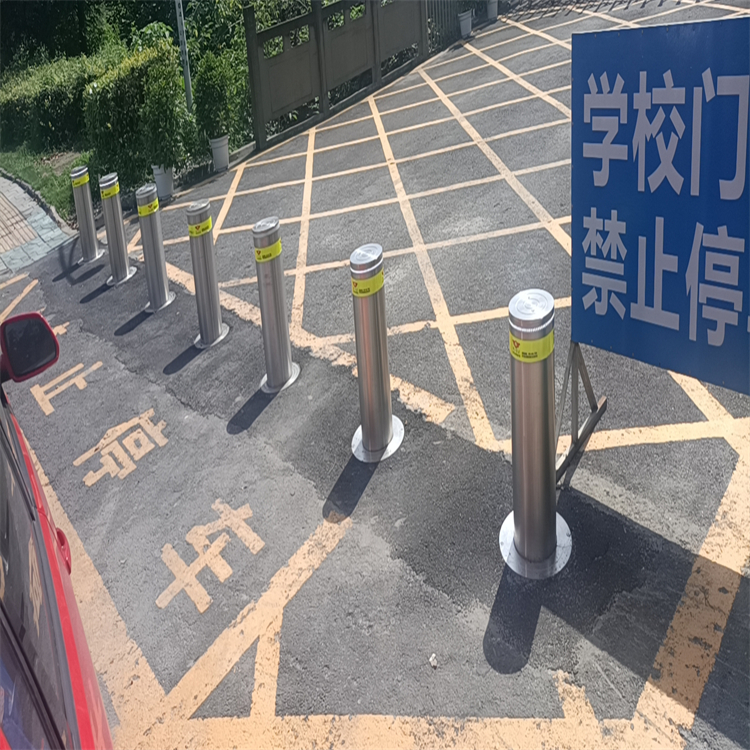 半自動(dòng)升降柱 智能升降柱 防沖撞路障液壓電動(dòng)升降地樁 廠家定制