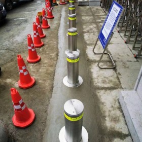 安世科 陜西防撞設(shè)施 全自動(dòng)升降柱 陜西手提柱 3mm手提路樁