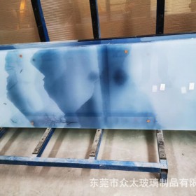 瀘州山水畫新中式玻璃背景墻門窗玻璃價格表
