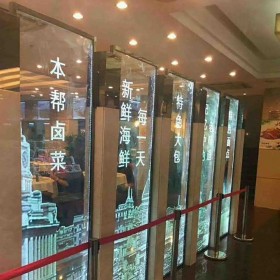 KTV酒吧隔斷激光內雕玻璃 激光發(fā)光玻璃南京玻璃廠