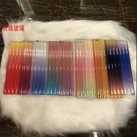 成都中庭戶外景觀水墨畫玻璃,山水畫裝飾,夾絲夾絹玻璃,藝術(shù)玻璃廠家定制生產(chǎn)