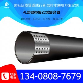 孔網(wǎng)鋼帶復合管 孔網(wǎng)鋼帶聚乙烯復合管