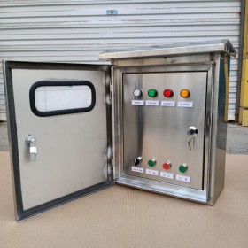 廠家直供水泵控制箱提升泵電控箱羅茨風(fēng)機(jī)配電箱電機(jī)控制箱