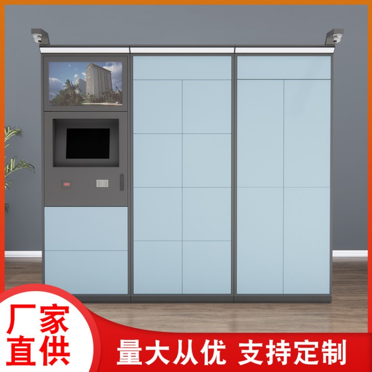 星沃智能儲物柜存物柜小區(qū)商場電子共享柜鐵柜子