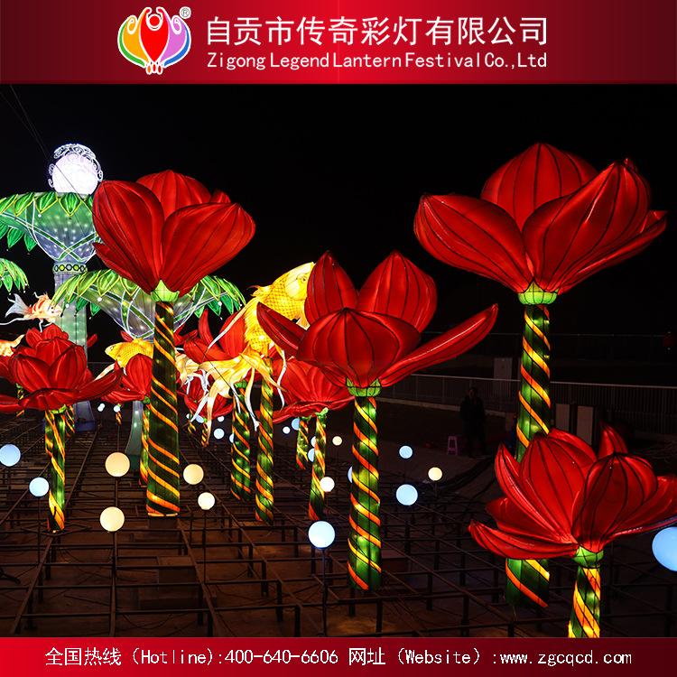 傳統(tǒng)自貢燈會彩燈動物類魚燈