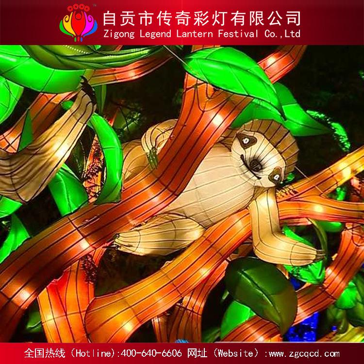 動(dòng)物世界主題類燈展自貢絲綢考拉動(dòng)物燈