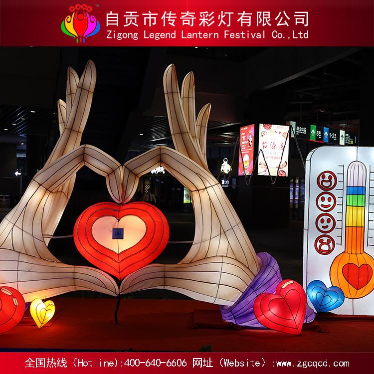 自貢戶外燈會(huì)來(lái)圖定制各類互動(dòng)類燈組