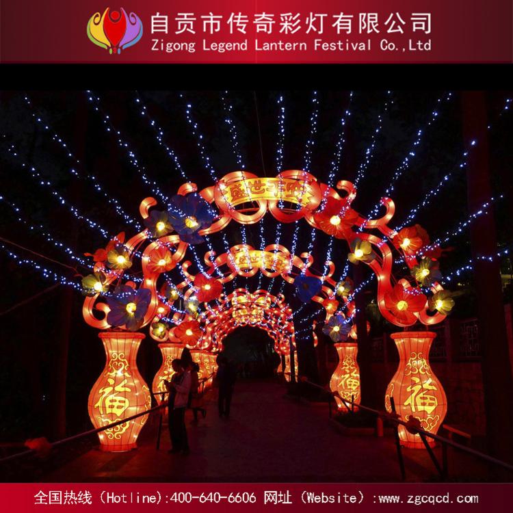 彩燈自貢燈會中秋國慶元宵造型裝飾民俗氛圍大型定制春節(jié)花燈設(shè)計(jì)